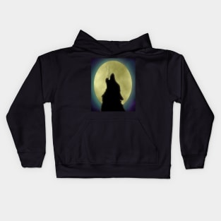 Moonlight Howl Kids Hoodie